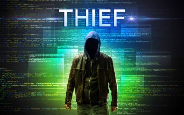 Kod arkaplanındaki yüzsüz hacker