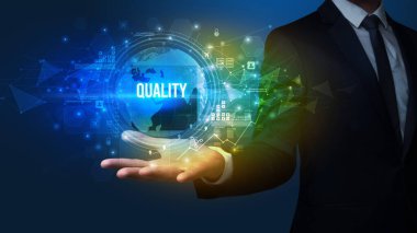 Teknolojiyle ilgili zarif el ele tutuşmalar.