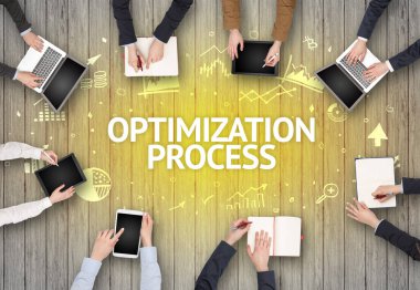 Ofiste Çalışan Meşgul İnsanlar Grubu