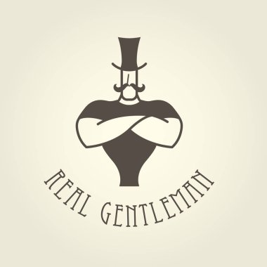 Circus poster - strongman with arms crossed on chest, retro vector Circus poster - strongman with arms crossed on chest, retro vector