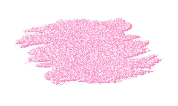 Горячая Розовая Искра Белом Фоне Блёстки Шоппинга Пятно Помада Девчачья — стоковый вектор