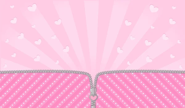Bright Pink Rayé Sur Fond Pâle Pour Une Fête Thème — Image vectorielle