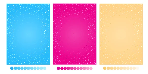 Fond Mignon Girlish Avec Des Étincelles Brillantes Rose Chaud Bleu — Image vectorielle