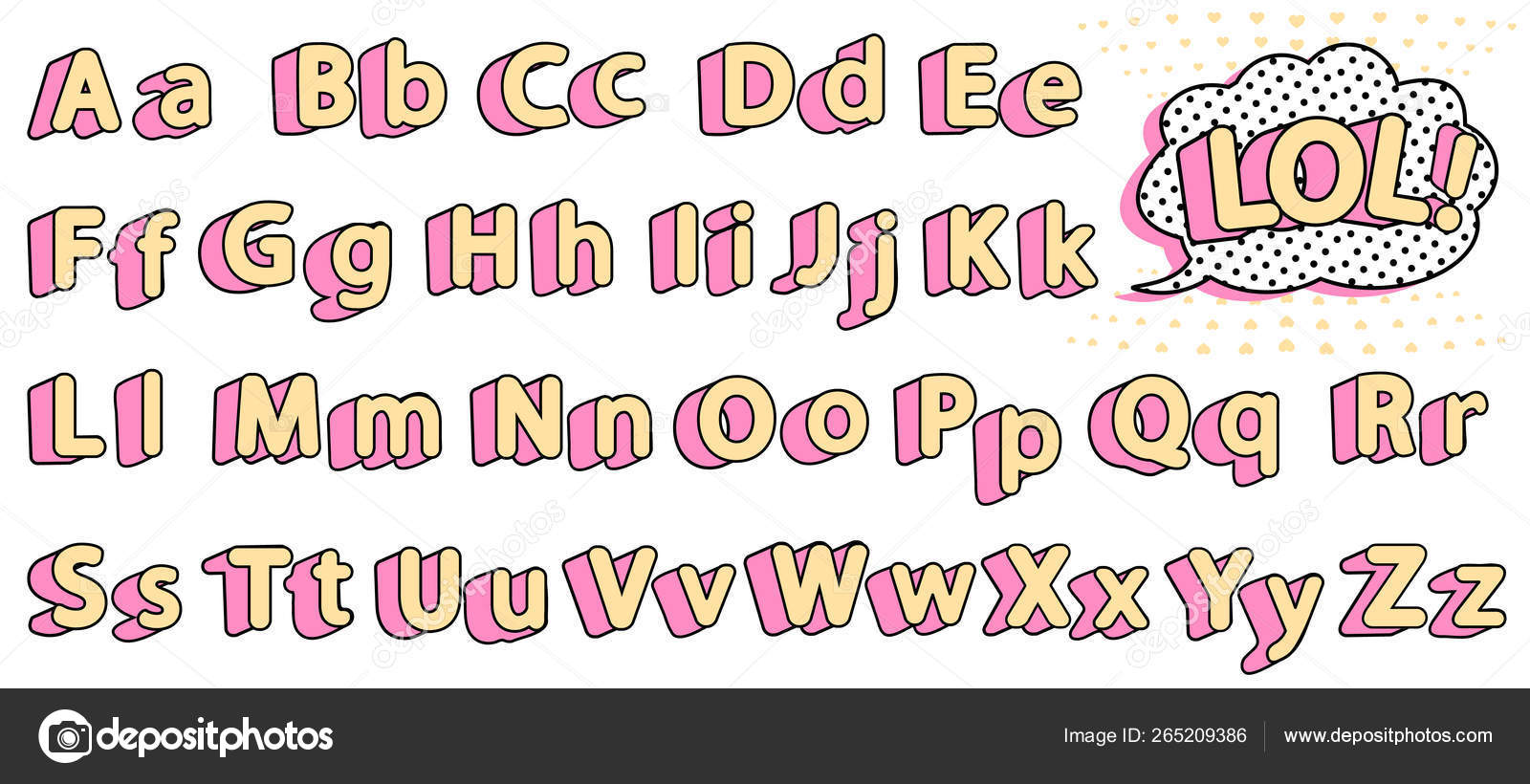 lol surprise doll alphabet