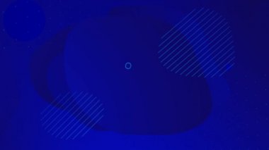 Looped sıvı Lacivert renk animasyonu. Popüler modern koyu soyut arka plan. Akışkan degrade futuristik şekil hareket tasarım. Poster, sunum planı. Beyaz metin çerçevesi logosu için idealdir