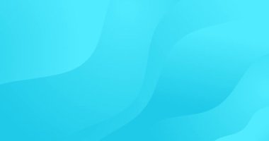 4k soyut mavi turkuaz dikişsiz döngülü animasyon arkaplan. Hafif sıvı dalgalı dijital duvar kağıdı. 3d eğrisi, yarım ton renk gradyanı ile doğal hızlı hareket eder. Sıvı kapaklı iş sunumu