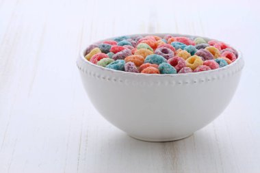 lezzetli ve besleyici Tahıl döngüler çocuklar