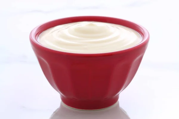 Delicioso Nutritivo Saludable Yogur Fresco Café Francés Vendimia Lait Bowl —  Fotos de Stock