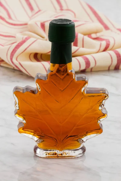 Natural Organic Delicious Maple Syrup Sweet Delicate Taste Stock Image