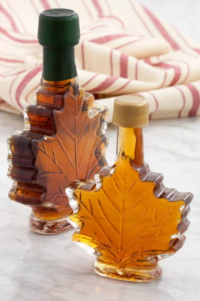 Natural Organic Delicious Maple Syrup Sweet Delicate Taste — Stock Photo, Image