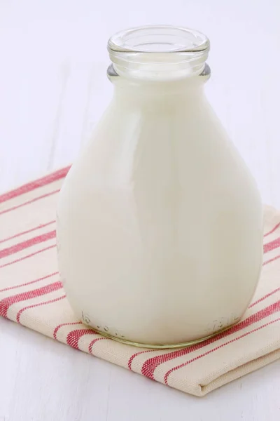 Delicious Fresh Milk One Primary Sources Nutrition Vintage Italian Carrara — Stock Photo, Image