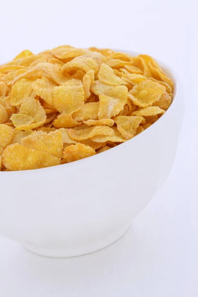 Leckere Und Nahrhafte Frühstück Cornflakes Auf Retro Vintage Styling — Stockfoto