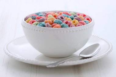 lezzetli ve besleyici Tahıl döngüler çocuklar