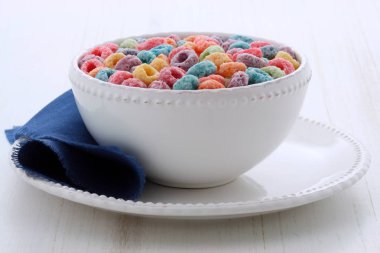 lezzetli ve besleyici Tahıl döngüler çocuklar