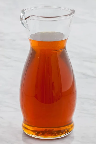 Νόστιμο Μέλι Σιρόπι Που Χρησιμοποιείται Συνταγές Από Πρωινό Δείπνο — Φωτογραφία Αρχείου
