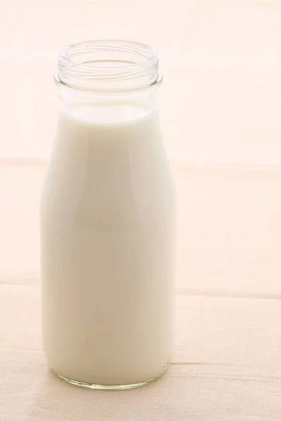 Смачне Свіже Соєве Молоко Старовинному Стилі — стокове фото