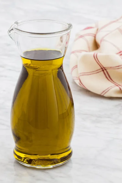 Fresh Cold Pressed Olive Oil Made Prime Olive Fruits — Stock Photo, Image