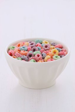 sağlıklı organik portakal suyu ile lezzetli ve besleyici Tahıl döngüler