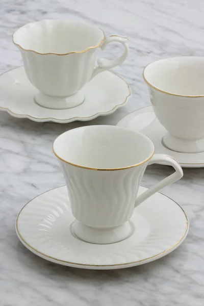 Lovely set of tea cups — Stock Photo, Image