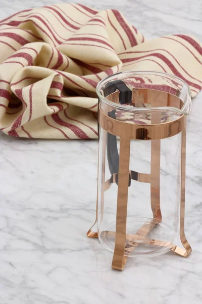 fancy copper french press