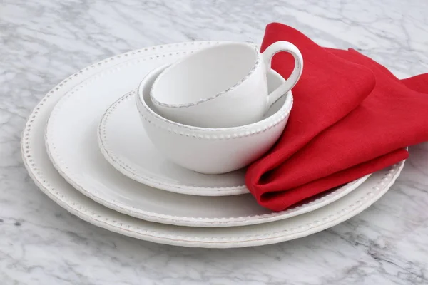 Elegant and practical dinnerware — Stock Photo, Image