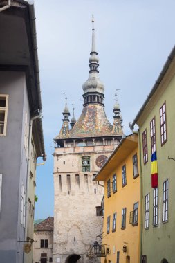 Saat Kulesi, Sighisoara - en popüler turistik merkezlerinden, Romanya