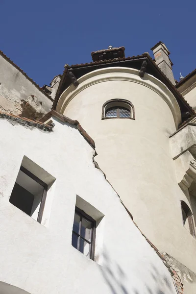 Castelo Bran Transilvânia Romênia Também Conhecido Como Castelo Vladislav Drácula — Fotografia de Stock