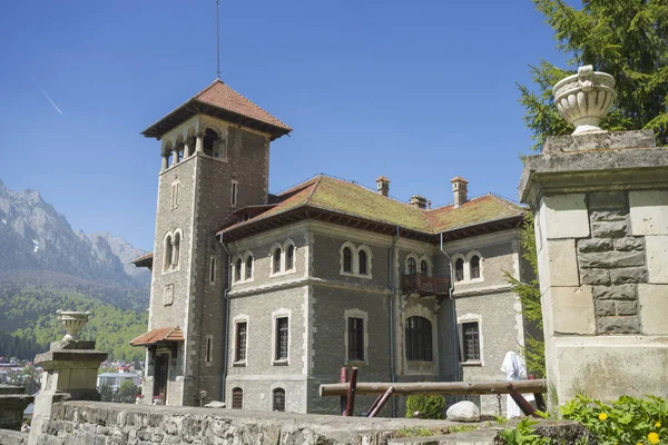 Pałac Cantacuzino Palatul Cantacuzino Busteni Rumunia — Zdjęcie stockowe