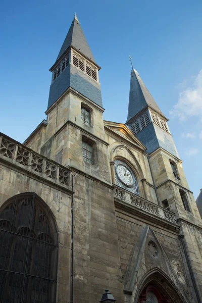 Eglise Saint Leu Saint Gilles Paris France — Stock Photo, Image