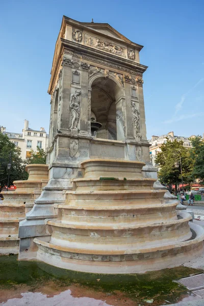 Paris France September 2018 Fontain Innocents Monumental Public Fountain Paris — Stock Photo, Image