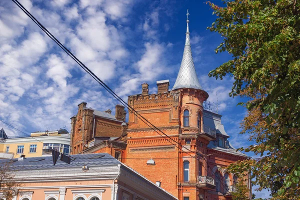 Дом Барона Штайнгеля Золотых Ворот Киеве Украина — стоковое фото
