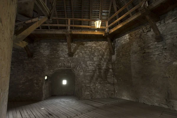 Interior of the Medzhybizh castle — Stock Photo, Image