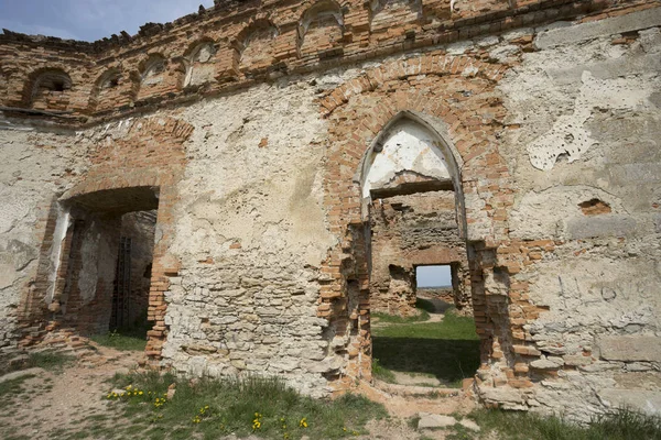 Μέσα στο κάστρο Medzhubizh — Φωτογραφία Αρχείου