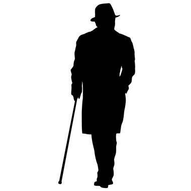 Beyaz arkaplanda engelli insanların silueti