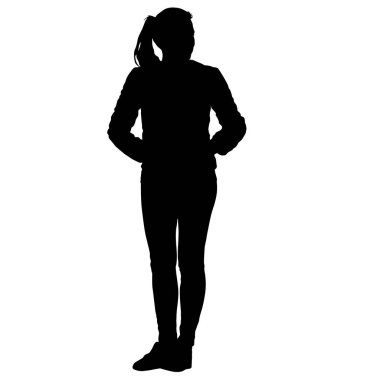 Beyaz arka plan üzerinde yürüyen insanlar silüeti