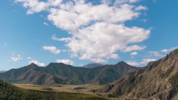 Time Laps Landscape Altai Mountains Siberia Russia — Stock Video