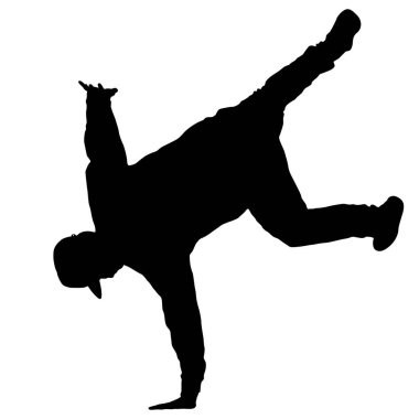 Ayakta, insanlar beyaz arka planda siyah siluet kişi