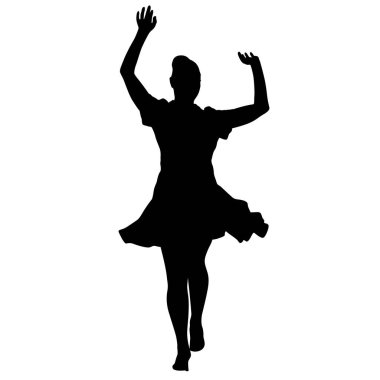 Beyaz arka plan üzerinde duran insanlar silüeti