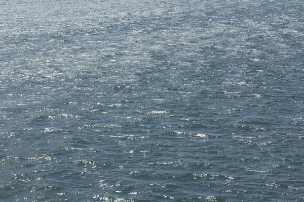 Beautiful sea wave with reflection sky — Stock Photo, Image