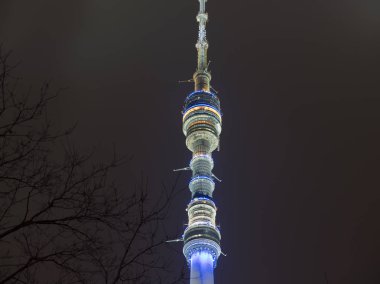 Ostankino kulesi Moskova'da bulunan televizyon ve radyo kulesi