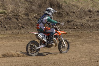 Moskova - 4 Haziran: Mo Avrupa Şampiyonası'nda Motosikletçi