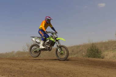 Moskova - 4 Haziran: Mo Avrupa Şampiyonası'nda Motosikletçi