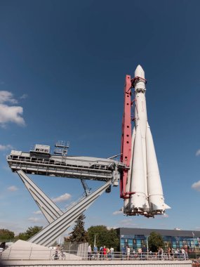 MOSCOW, RUSSIA - 23 Nisan 2019: VDNCH 'deki 