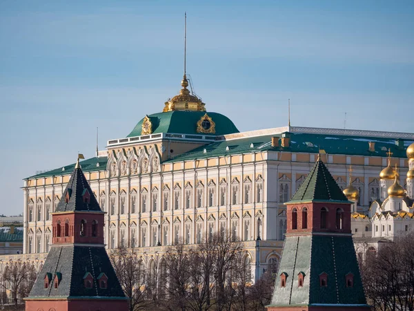 Edificio Del Kremlin Moscú Del Palacio Del Gran Kremlin — Foto de Stock