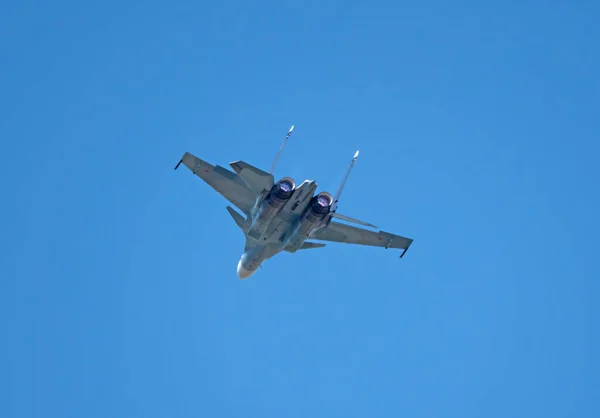 Μόσχα Ρωσία Zhukovsky Airfield August 2019 Aerobatic Perfoming Πτήση Επίδειξης — Φωτογραφία Αρχείου