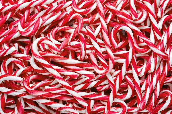 Zuckerstange Weihnachtlicher Hintergrund Textur Mit Kopierraum — Stockfoto