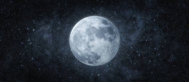 Uzayda Ay 'ın ya da gezegenin panoramik görüntüsü. https: / / Visibleearth .nasa.gov /