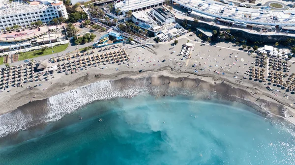 Vista Aérea Isla Tenerife Canarias España Océano Atlántico Drone Vista — Foto de Stock