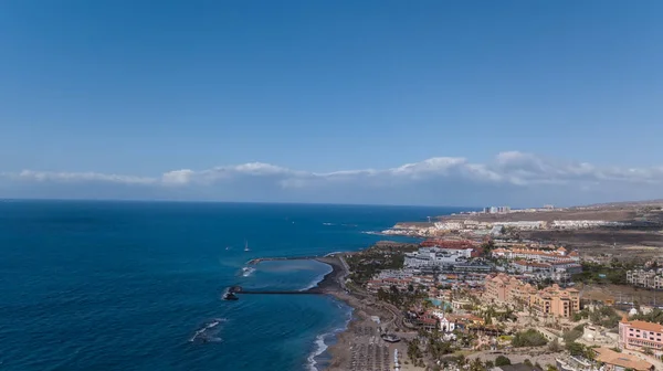 Vista Aérea Isla Tenerife Canarias España Océano Atlántico Drone Vista — Foto de Stock