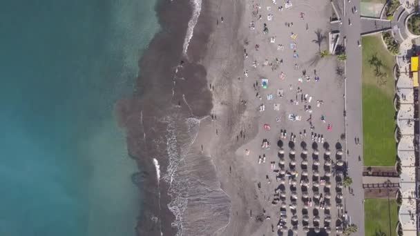 Letecký Pohled Tenerife Ostrov Kanárské Španělsko Atlantického Oceánu Dron Pohled — Stock video